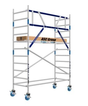 ASC Rolsteiger 90 x 190 x 4.2 wh + enkelzijdige voorloopleuning
