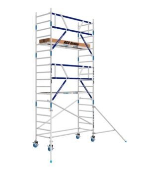 ASC Rolsteiger 90 x 190 x 6.2 wh + enkelzijdige voorloopleuning