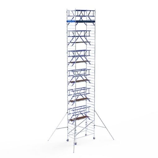 ASC Rolsteiger 135 x 190 x 14.2 wh + tweezijdige voorloopleuning