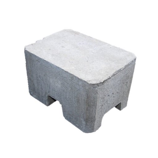 Dakrandbev. Blok beton 22,5 kg.
