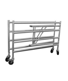 Vouwunit XXL 190 x 250 met doorbouwpennen