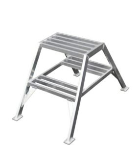 Stucadoorstrap 2 treeds, 2 zijden oploopbaar