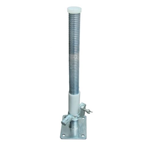 Stalen Spindel standaard met kunststof huls en prop (500 mm)