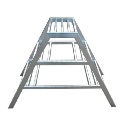Stucadoorstrap 3 treeds,  2 zijden oploopbaar