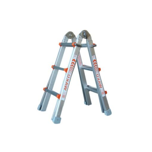 Wakü telescoopladder 4x3, 1m