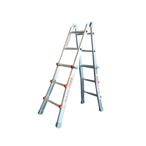 Wakü telescoopladder 4x3, 1m - Afbeelding 2