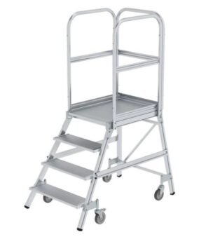 Verrijdbare bordestrap 4 treden