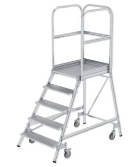 Verrijdbare bordestrap 5 treden