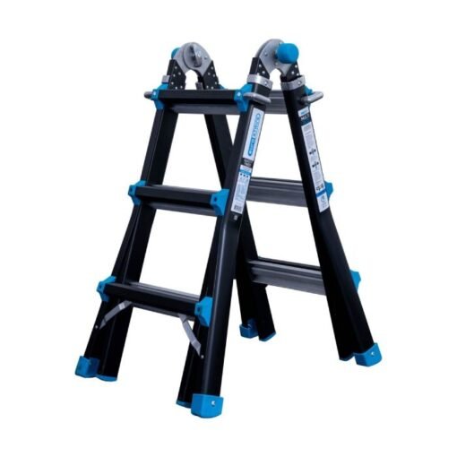 Eurostairs professionele vouwladder 4x3 sporten