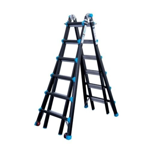 Eurostairs professionele vouwladder 4x6 sporten