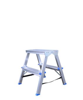 Alumexx DX Dubbele trap met 2 treden