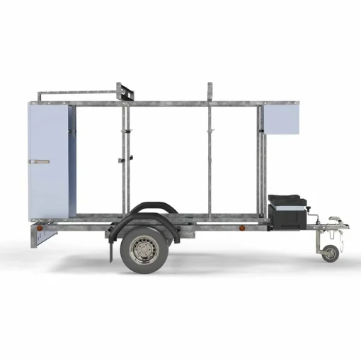 X-carrier afsluitbare aanhanger 250 - Afbeelding 2