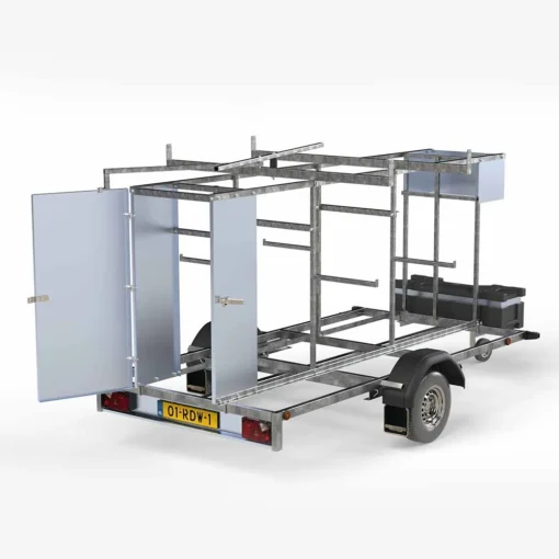 X-carrier afsluitbare aanhanger 305 - Afbeelding 3