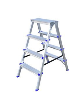 Alumexx DX Dubbele trap met 4 treden