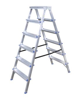 Alumexx DX Dubbele trap met 6 treden