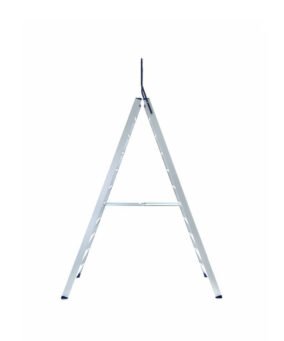 Eurostairs dubbele trap met 11 treden foto van de zijkant