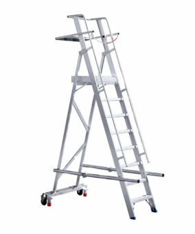 Eurostairs magazijntrap Easy met 8 treden