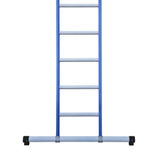detailfoto van stabiliteitsbalk ten behoeve van de enkele ladder recht